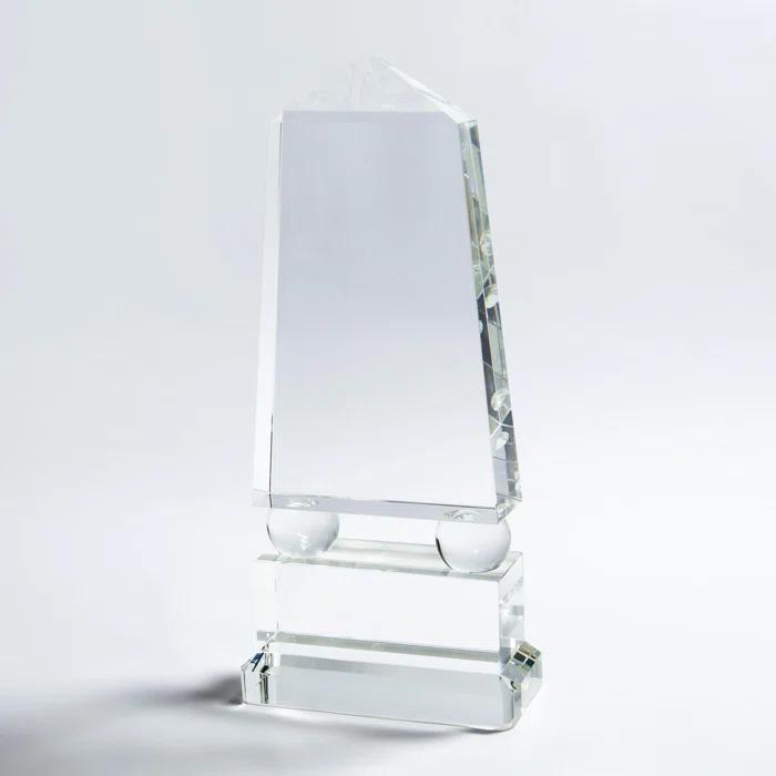 Global Views Crystal Obelisk-Wide