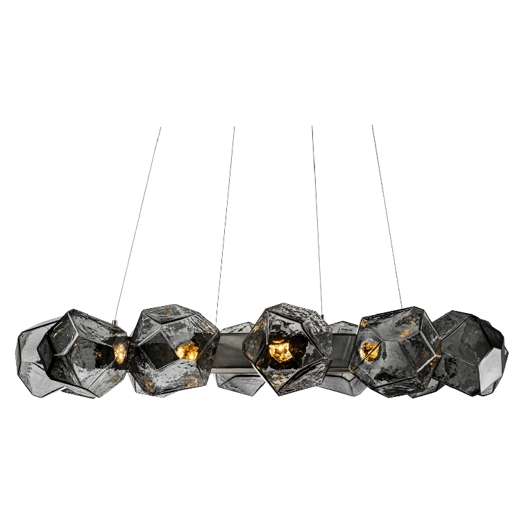 Gem Radial Ring Chandelier