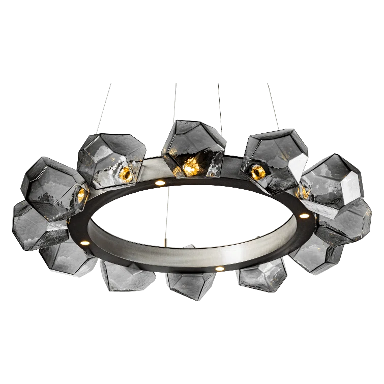 Gem Radial Ring Chandelier