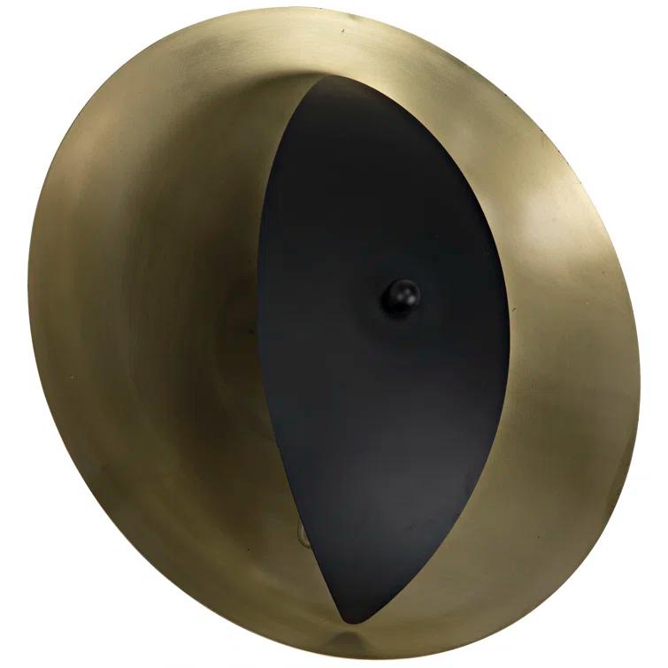 Bengal Steel Flush Mounted Sconce