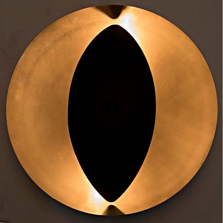 Bengal Steel Flush Mounted Sconce