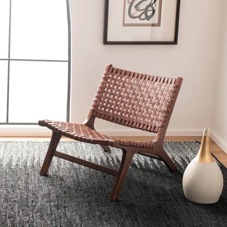 Denman Genuine Leather Side Chair