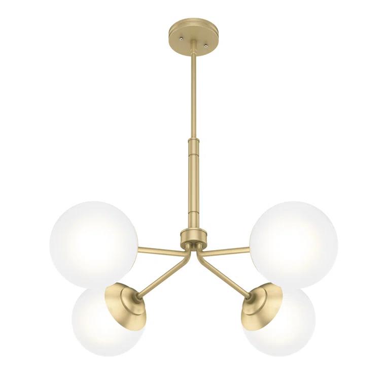 Hunter Fan Hepburn 4 - Light Sputnik Sphere Chandelier