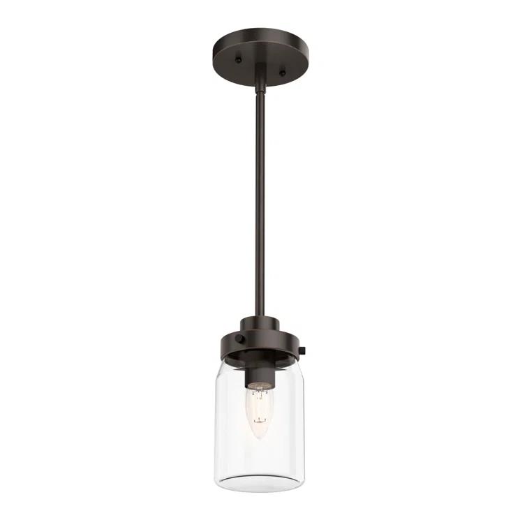 Devon Park 1 - Light Single Jar Pendant