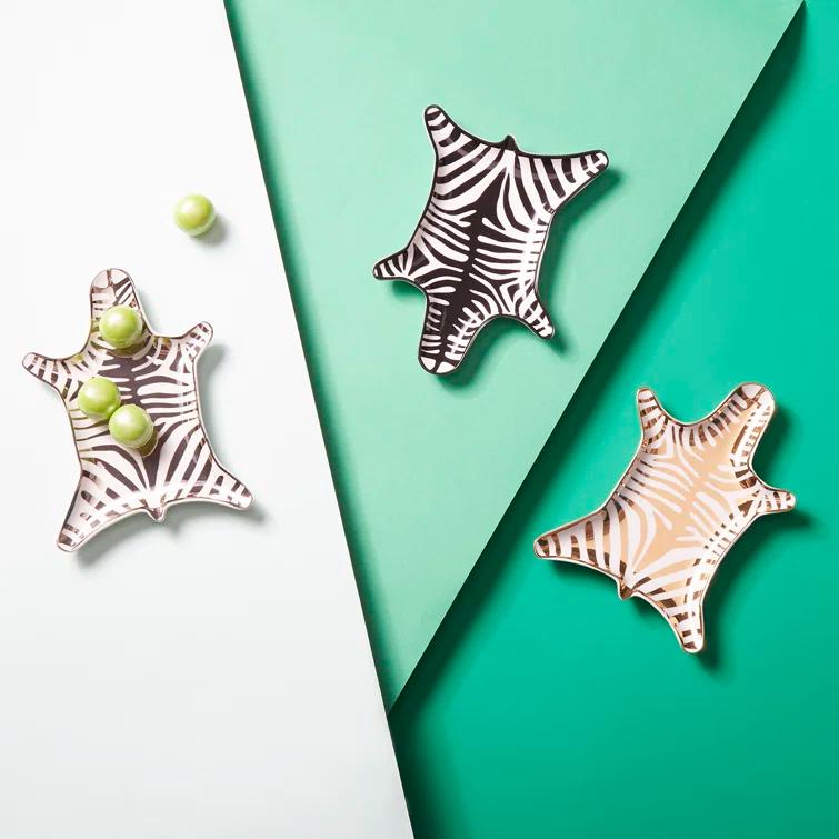Jonathan Adler Zebra Stacking Dish