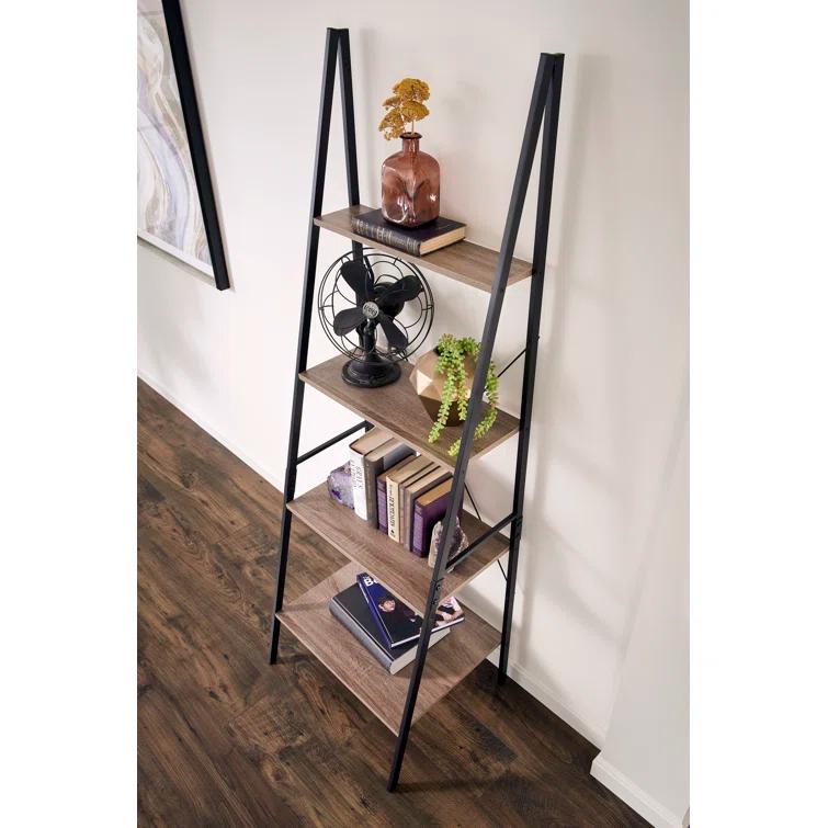 ClosetMaid Industrial 4-Tier Ladder Bookcase