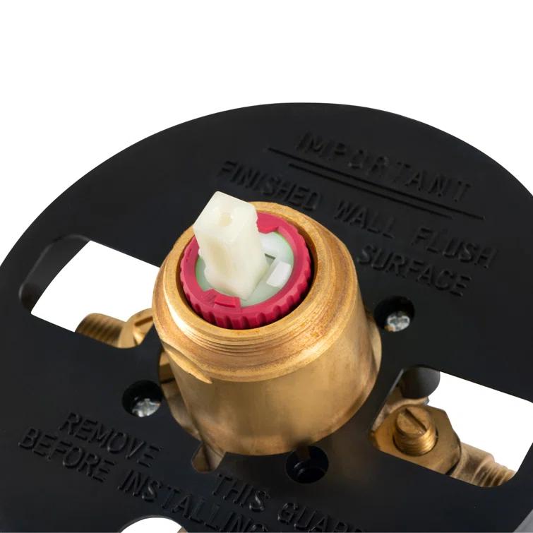 Tru-Temp Pressure Balanced Mixing Valve with Round Trim