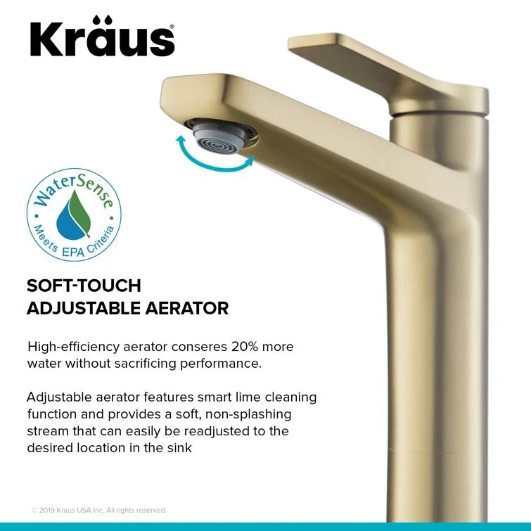 Indy Single Hole Bathroom Faucet