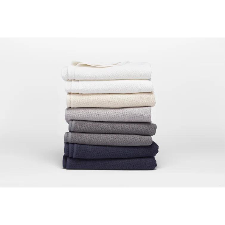 Coyuchi Honeycomb Hand Woven Throw Blanket