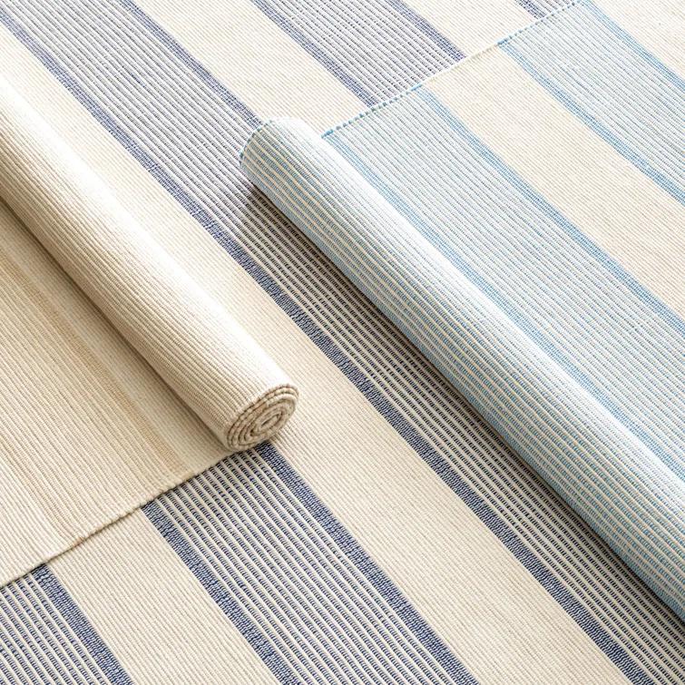 La Mirada Wheat Handwoven Cotton Rug