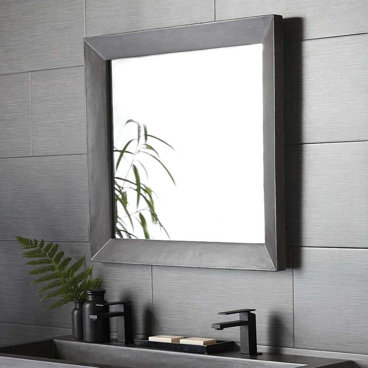 Modern & Contemporary Beveled Bathroom / Vanity Mirror