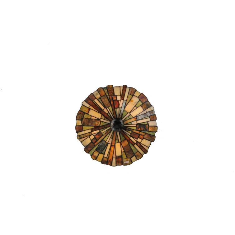 Meyda Tiffany Jadestone Delta Semi-Flush Mount, MT-82749