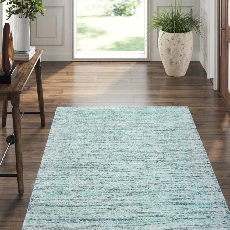 Legends Handmade Tufted Blue/Teal Area Rug