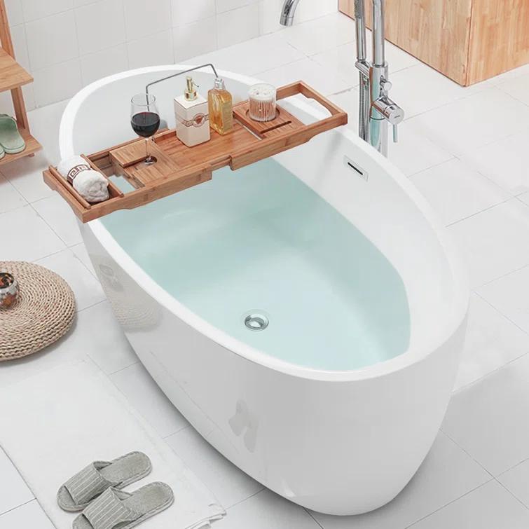 Freestanding Soaking Acrylic Bathtub