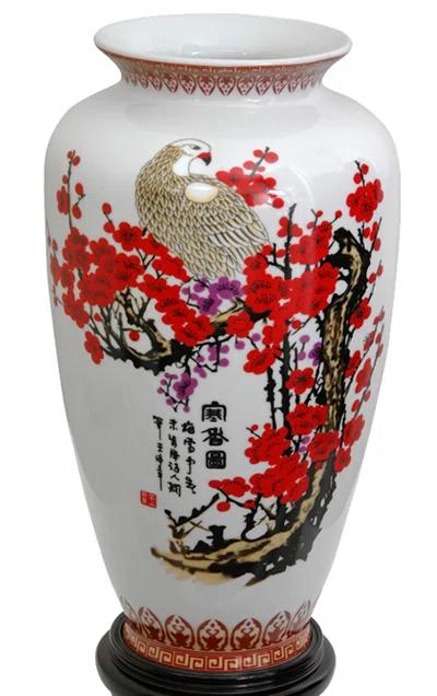 Oriental Furniture Tung Chi Vase