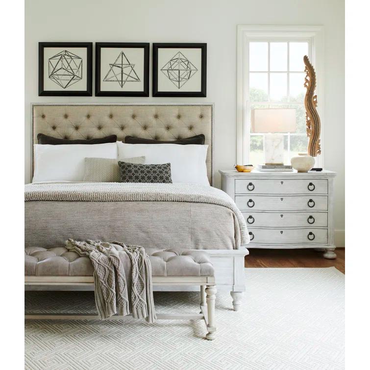 Oyster Bay Sag Harbor Tufted Upholstered Bed