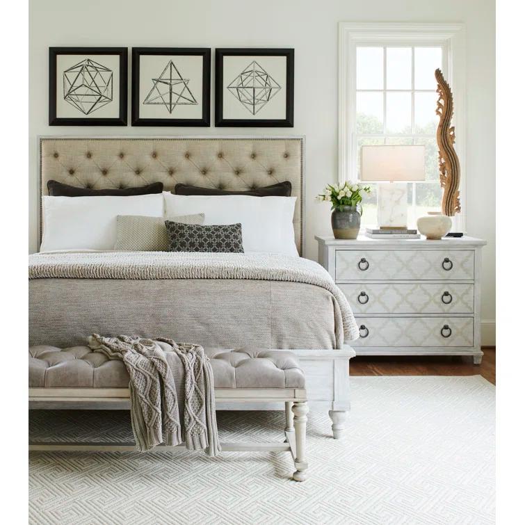 Oyster Bay Sag Harbor Tufted Upholstered Bed