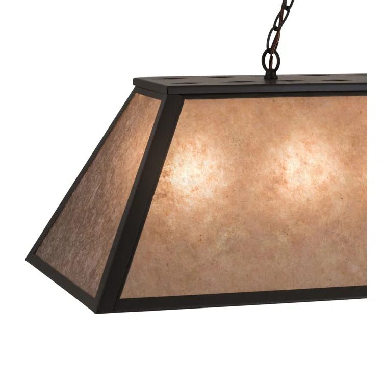 5 - Light Antique Copper Pool Table Lights Pendant