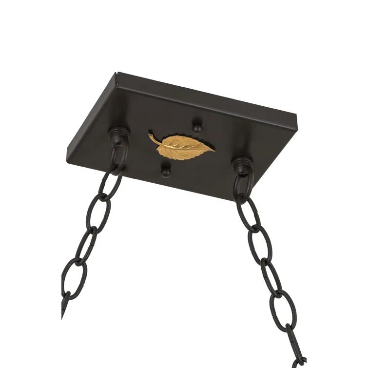 5 - Light Antique Copper Pool Table Lights Pendant
