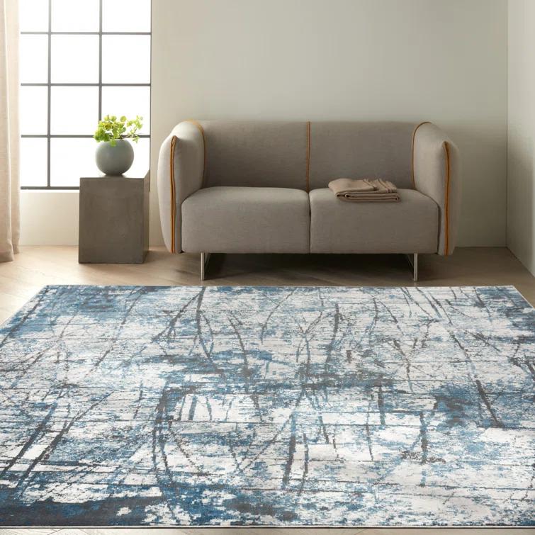 Vapor Abstract Rug
