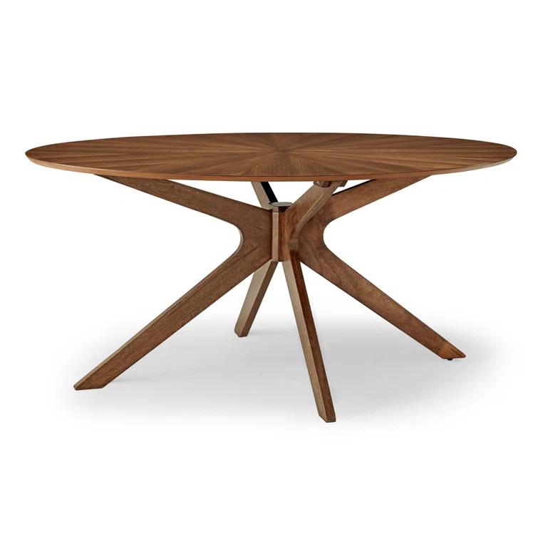 Modway Modway Crossroads 63" Oval Wood Dining Table