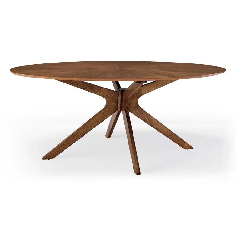Modway Modway Crossroads 63" Oval Wood Dining Table