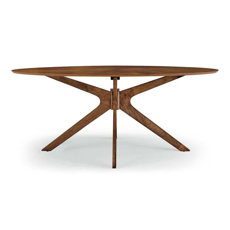 Modway Modway Crossroads 63" Oval Wood Dining Table