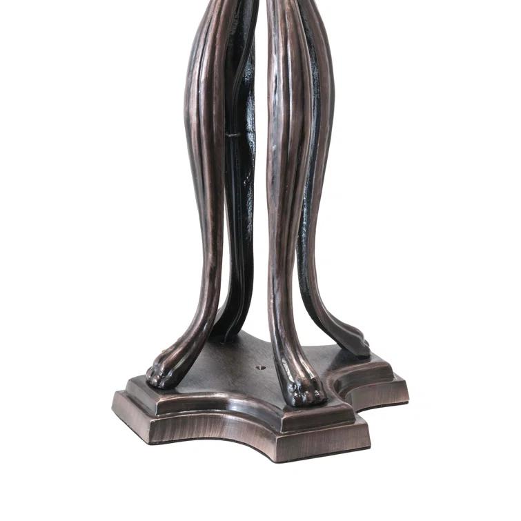 Meyda Tiffany & Stained Glass Metal Table Lamp