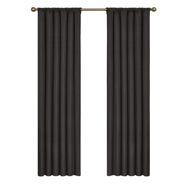 Kendall Polyester Blackout Curtain Single Panel