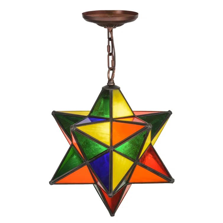 1 - Light Bronze Single Pendant