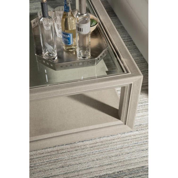 Artistica Home Signature Designs Zeitgeist Linen Cocktail Table