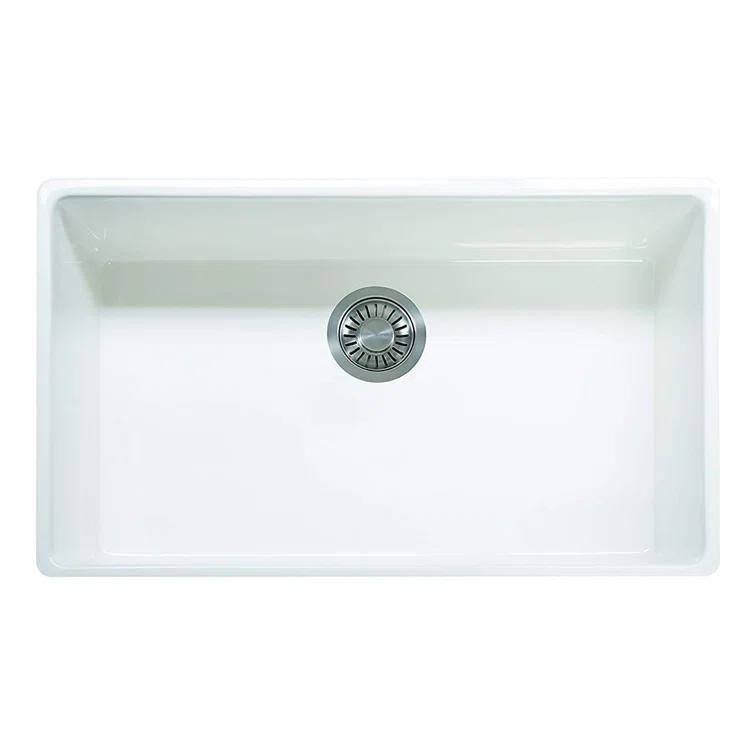 Farmhouse 33" L x 20" W Apron Kitchen Sink