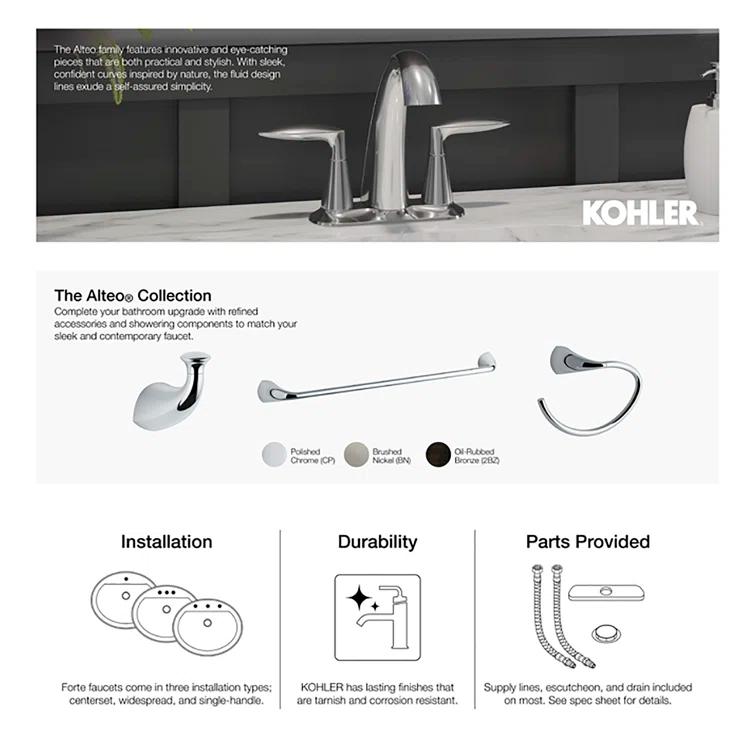 Alteo® Pivoting Toilet Paper Holder, Wall-Mount Bathroom Toilet Paper Holder