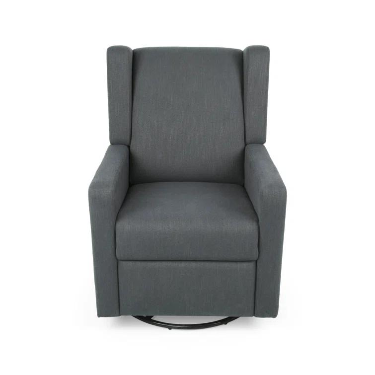 Latitude Run® Bines Upholstered Swivel Recliner