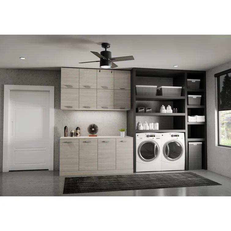 Hunter Fan 42" Beck 4 - Blade Standard Ceiling Fan with Pull Chain and Light Kit Included