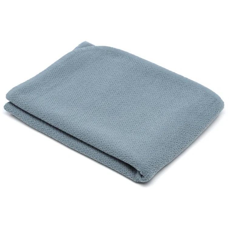 Coyuchi Honeycomb Hand Woven Throw Blanket
