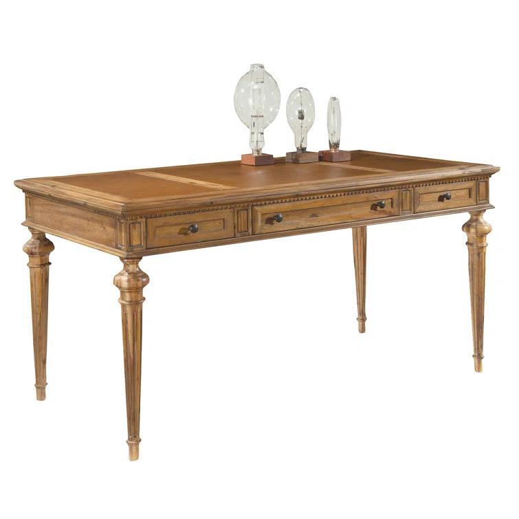 Lark Manor™ Ankaj Solid Wood Base Writing Desk