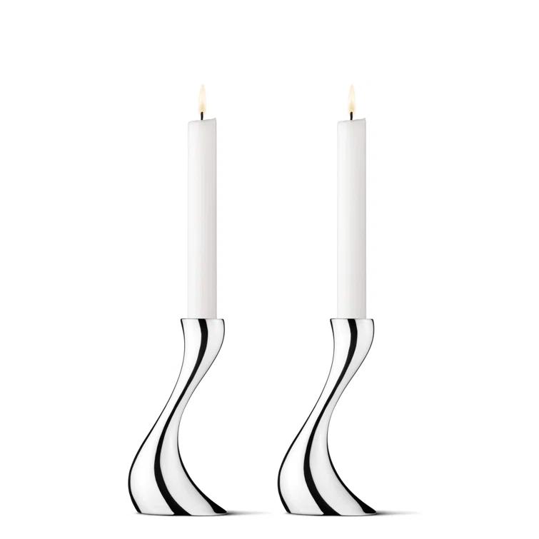 Cobra Stainless Steel Candlestick