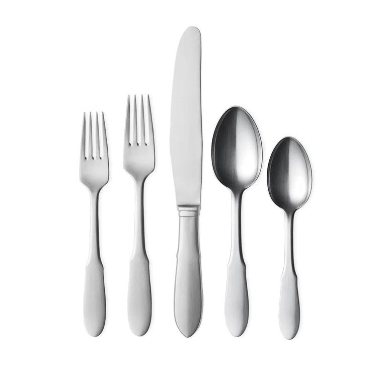 Mitra 5 Piece Flatware Set, Service for 1