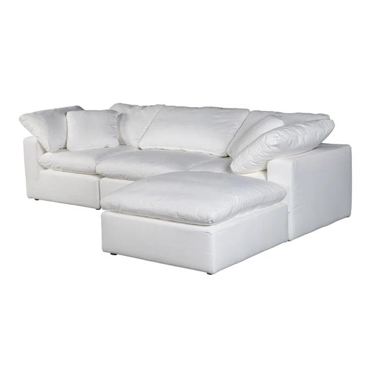 Jacques Large Sectional Sofa - Cream