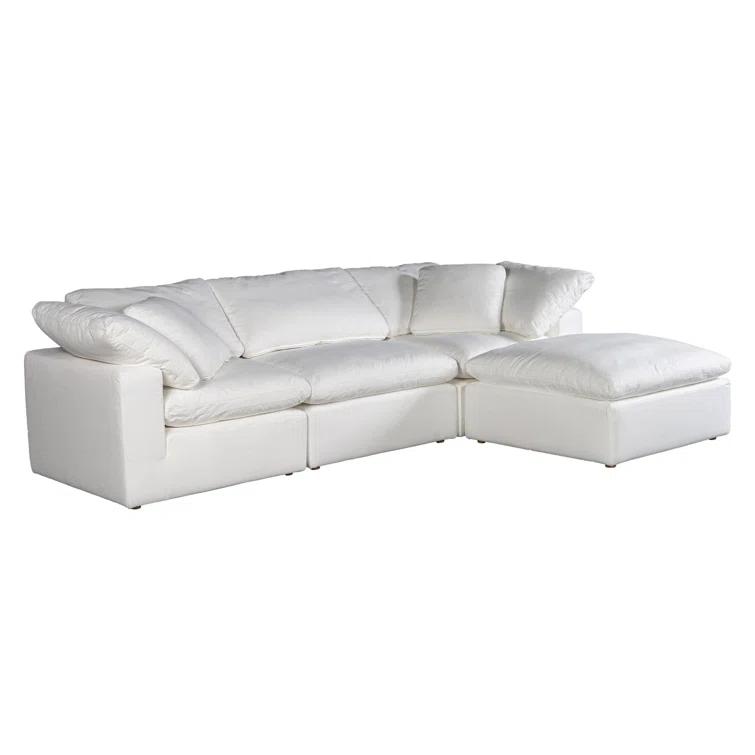 Jacques Large Sectional Sofa - Cream