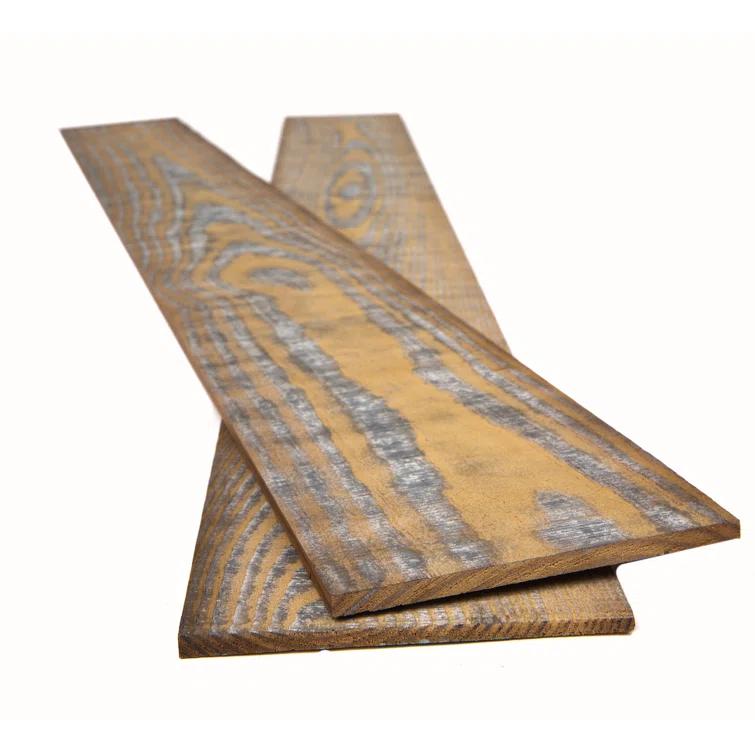 Thermo-Treated 1/4 in. x 5 in. x 4 ft. Barn Wood Wall Planks (10 sq. ft. 6-Pack)