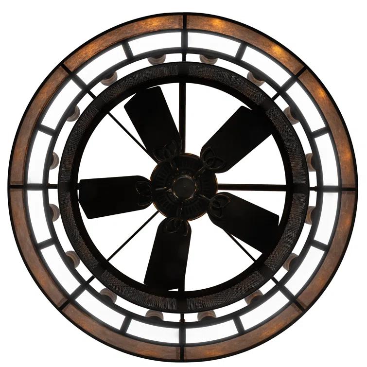 Smythe 16 - Light Dimmable LED Drum Chandelier