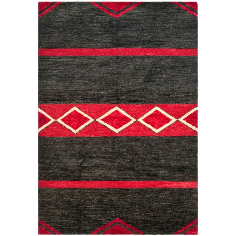Blackridge Hand-Knotted Wool and Cotton 8' x 10' Area Rug