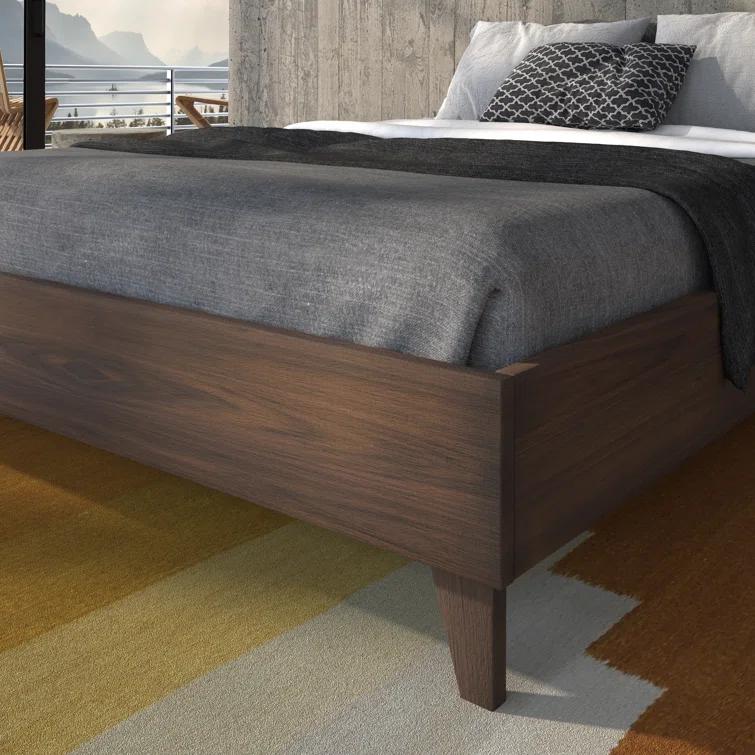 Dedrie Solid Wood Bed