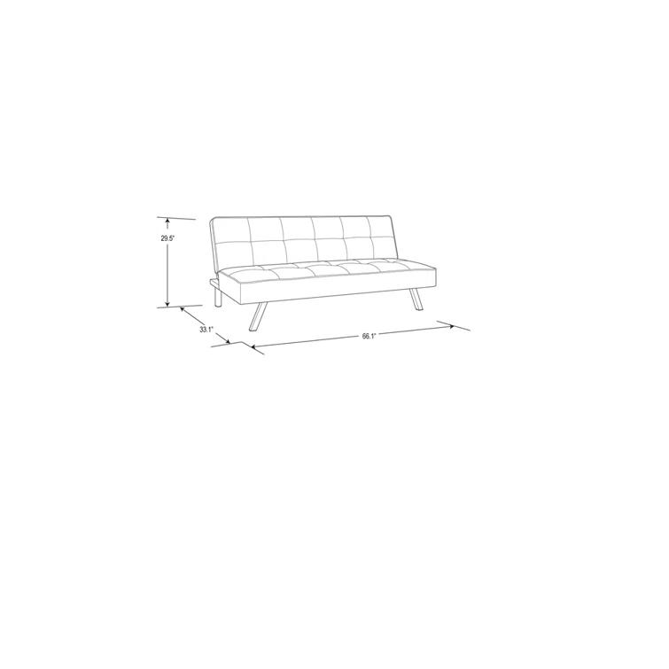 Serta Jameson Convertible Sofa