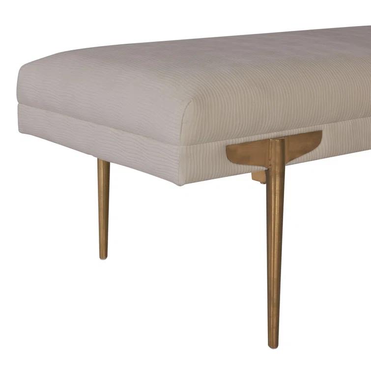 Amplitude 54" Velvet Bench