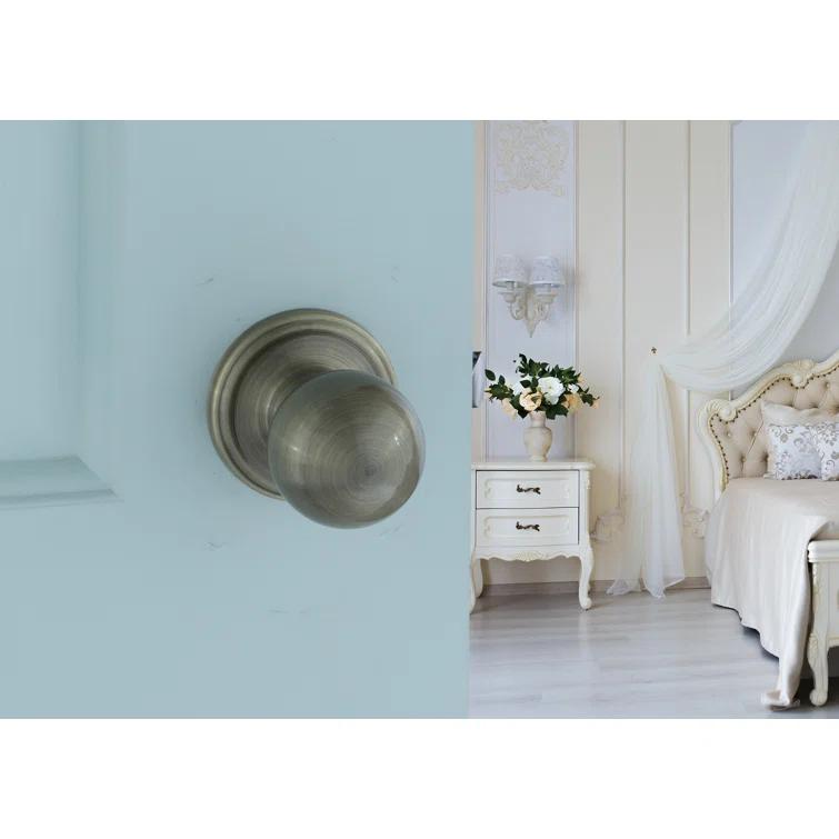 Ball Passage Door Knob with Round Rosette