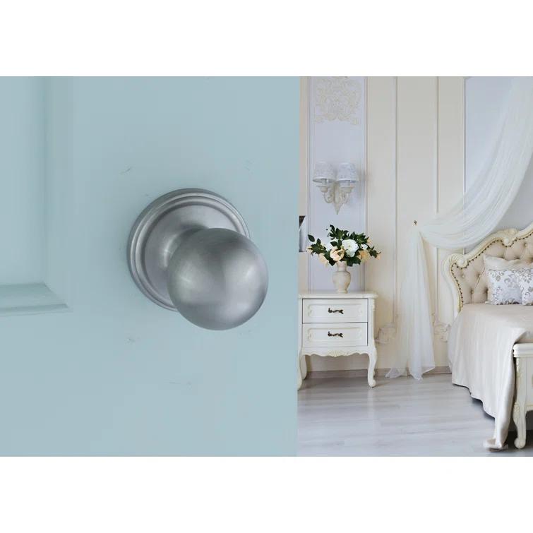 Ball Passage Door Knob with Round Rosette