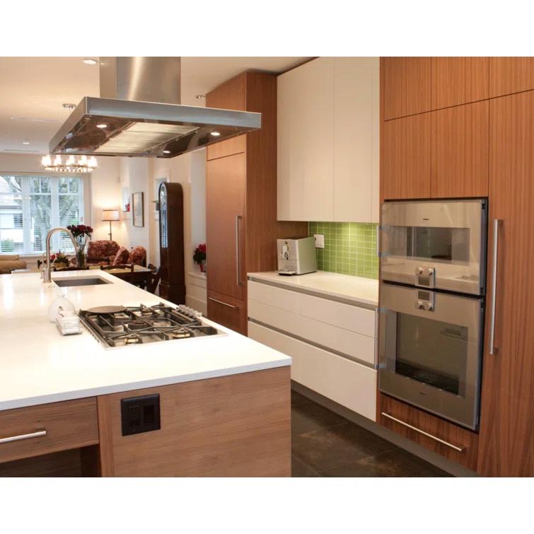PROLINE 36" 1100 CFM Ducted Island Range Hood in Brushed Stainless Steel